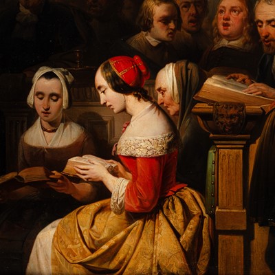 Lot 74 - Jan Hendrik Van de laar (Dutch, 1807-1874)