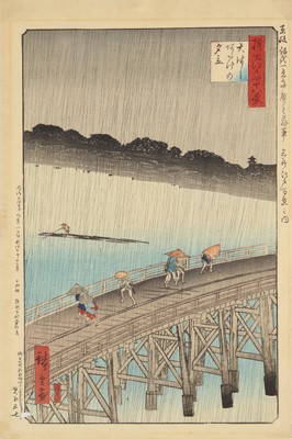 Lot 44 - Utagawa Hiroshige 歌川広重 (Japanese, 1797-1858)