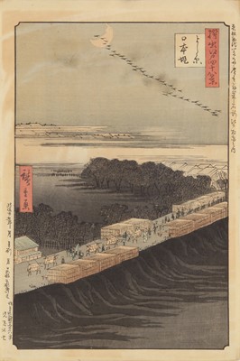 Lot 44 - Utagawa Hiroshige 歌川広重 (Japanese, 1797-1858)