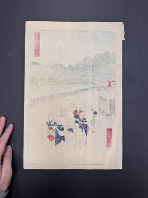 Lot 44 - Utagawa Hiroshige 歌川広重 (Japanese, 1797-1858)