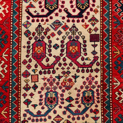 Lot 16 - An antique Talish rug, south Cacucasus