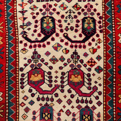 Lot 16 - An antique Talish rug, south Cacucasus