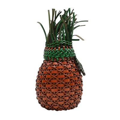 Lot 90 - Loewe Brown Pineapple Crossbody Bag