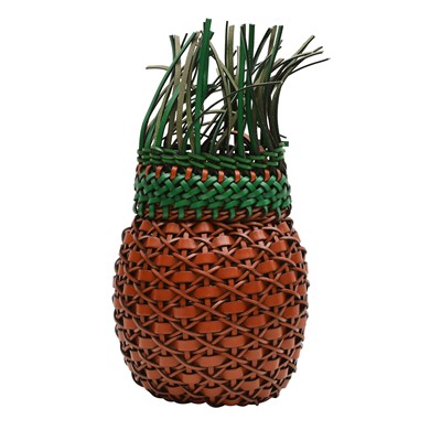 Lot 90 - Loewe Brown Pineapple Crossbody Bag