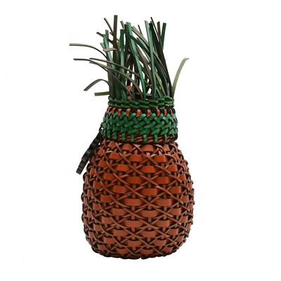 Lot 90 - Loewe Brown Pineapple Crossbody Bag