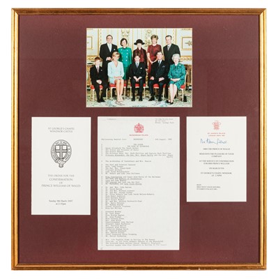 Lot 536 - [William, Prince of Wales]