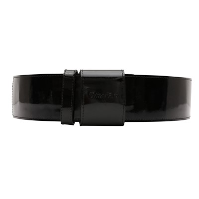 Lot 507 - Tritone Furs Black Wide Belt