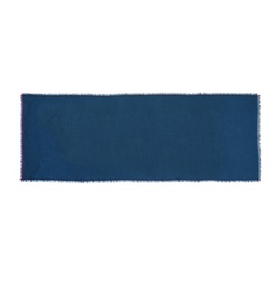 Lot 56 - Hermes Colbalt Cashmere Long Scarf