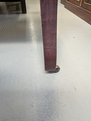 Lot 16 - A Regency mahogany bergère armchair in the manner of Gillows