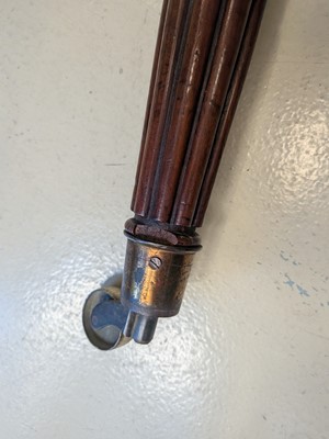 Lot 16 - A Regency mahogany bergère armchair in the manner of Gillows