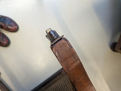 Lot 16 - A Regency mahogany bergère armchair in the manner of Gillows