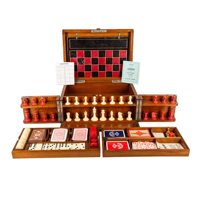 Lot 166 - The Royal Cabinet of Games by Asprey, a Victorian games compendium