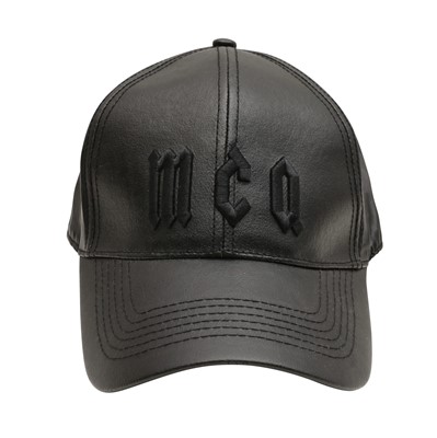 Lot 476 - McQueen Black Logo Baseball Hat