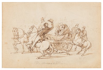 Lot 180 - Manner of Thomas Rowlandson (British, 1757-1827)