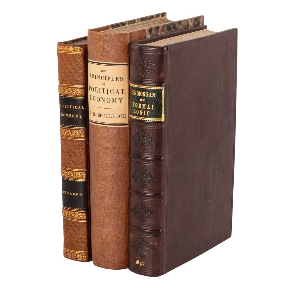 Lot 62 - Ricardo. Principles of Political Economy and Taxation, 1821