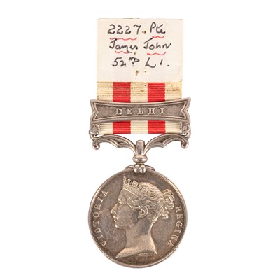 Lot 44 - Indian Mutiny Medal