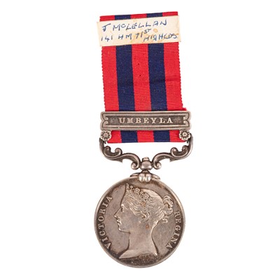 Lot 61 - India General Service Medal 1854-95