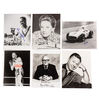 Lot 129 - Photograph Collection.- Actors & Sportsmen