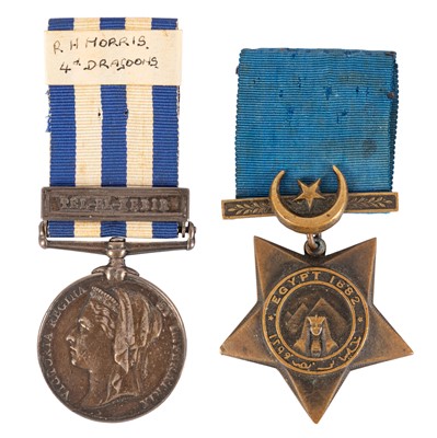 Lot 74 - Pair, Egypt Medal and Khedive's Star