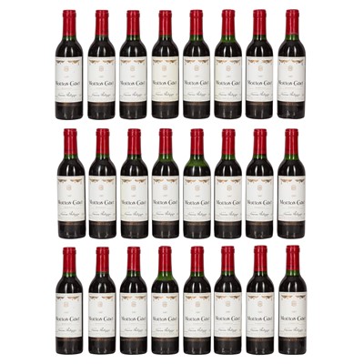 Lot 145 - Half Bottles Mouton-Cadet 1985, AOC Bordeaux - 24 bottles