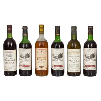 Lot 160 - Various 1970s Bordeaux - 6 bottles