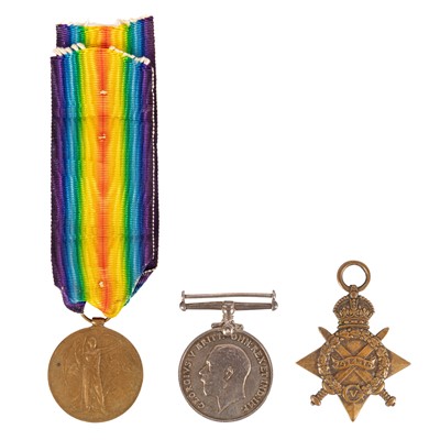 Lot 115 - WWI medal trio
