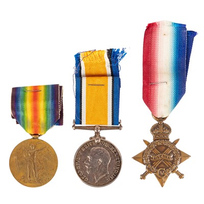 Lot 119 - WWI Medal Trio