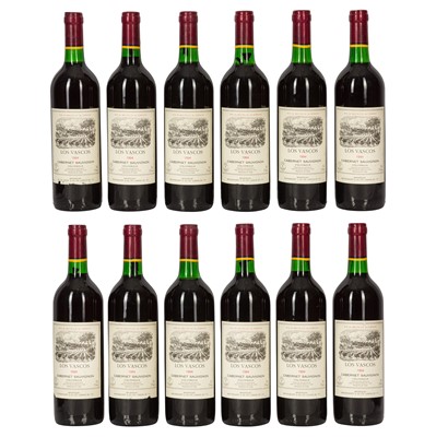 Lot 259 - Los Vascos Cabernet Sauvignon 1994 - 12 Bottles