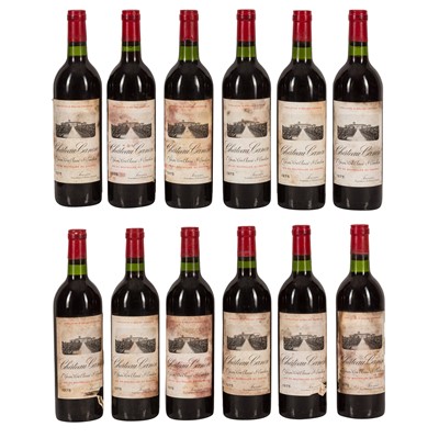 Lot 117 - Chateau Canon 1975 – 12 Bottles in open OWC