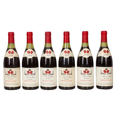 Lot 180 - J Montil et Fils Cotes de Nuit Village 1976 - 6 bottles