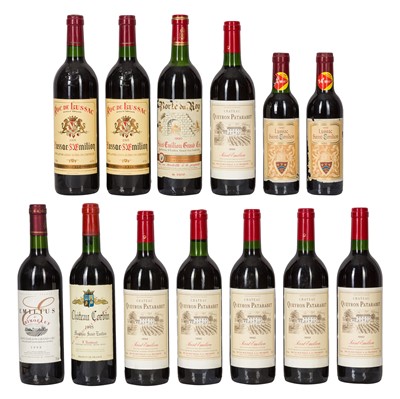 Lot 113 - A Selection of St-Emilion - 13 bottles