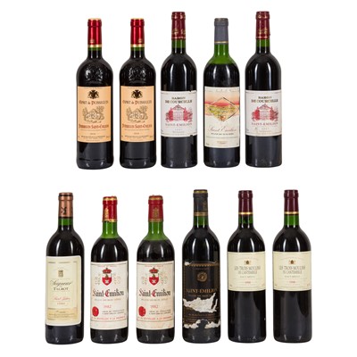 Lot 111 - A selection of St-Emilion - 11 bottles