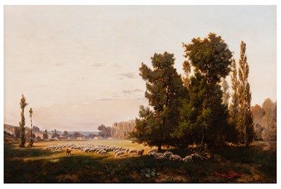 Lot 231 - Donat Guillot (French, act. 19th Century)