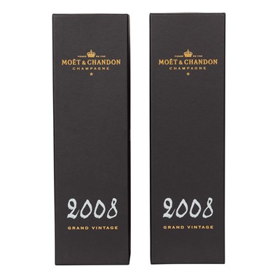 Lot 39 - Moet & Chandon Grand Vintage 2008 - 2 bottles