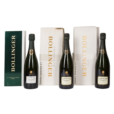 Lot 7 - Bollinger Grande Année 1999 & 2002 - 3 bottles