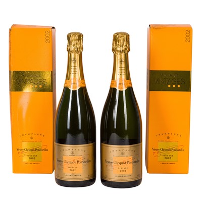 Lot 50 - Veuve Clicquot 2002 - 2 bottles