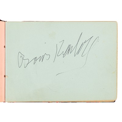 Lot 34 - Autograph Album.- Actors & Entertainers