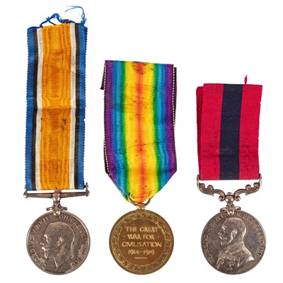 Lot 139 - Group, Distinguished Conduct Medal and WWI Medal Pair