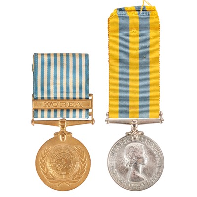 Lot 145 - Korea Medal Pair
