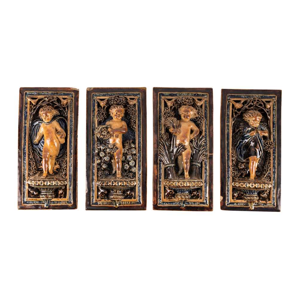 Lot 7 - George Tinworth (British 1843-1913) for Doulton Lambeth