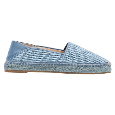 Lot 53 - Manolo Blahnik Blue Esparda Espadrille - Size 39.5