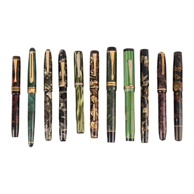 Lot 120 - Mentmore, Waterman, Conway Stewart, Marie Todd & Co etc