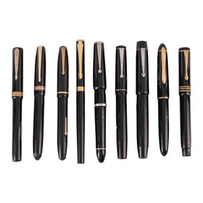 Lot 135 - Soennecken, Stephens, Conway Stewart, Marie Todd & Co etc