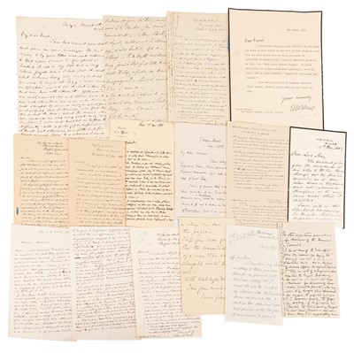 Lot 121 - Autograph Collection.- Statesmen, Lawyers, and Men of Letters