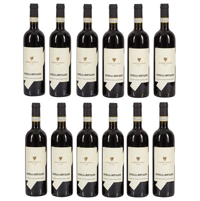 Lot 219 - Marco Gavio Brunello di Montalcino 2017 - 12 bottles