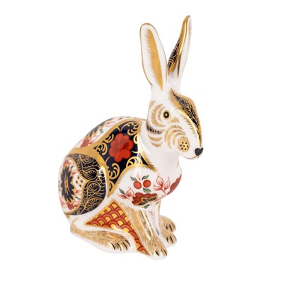 Lot 126 - A Royal Crown Derby Old Imari Hare, 2013
