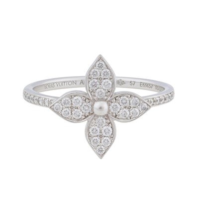 Lot 313 - Louis Vuitton Ι 'Star Blossom' diamond ring