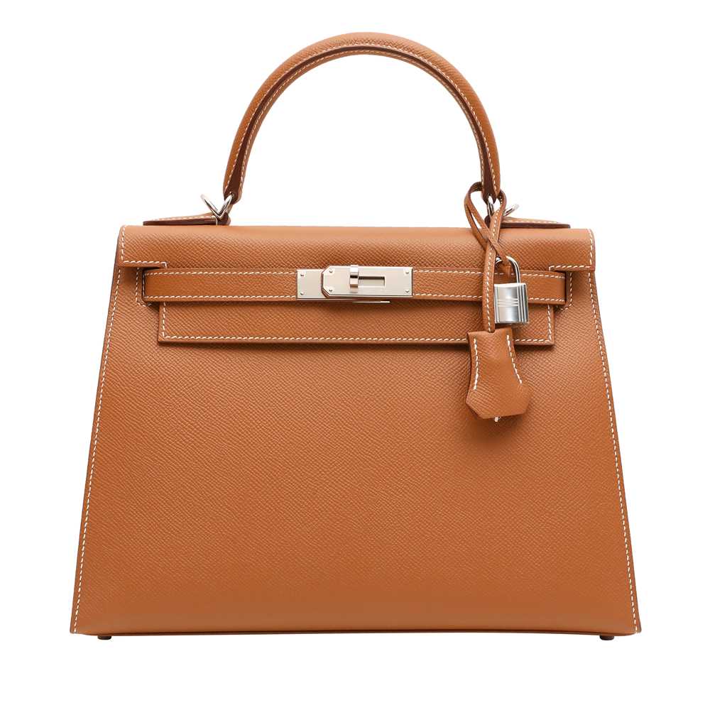 115 - Hermes Gold Epsom Kelly Sellier 28
