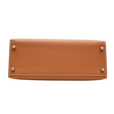 Lot 115 - Hermes Gold Epsom Kelly Sellier 28
