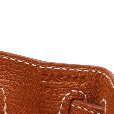 Lot 115 - Hermes Gold Epsom Kelly Sellier 28